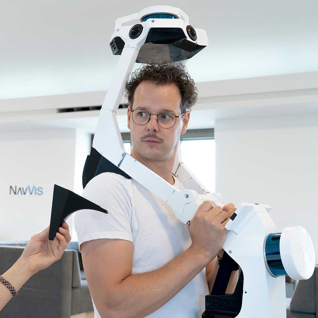 NavVis, prototipare rapida a scanerelor portabile, prin fabricare aditivată