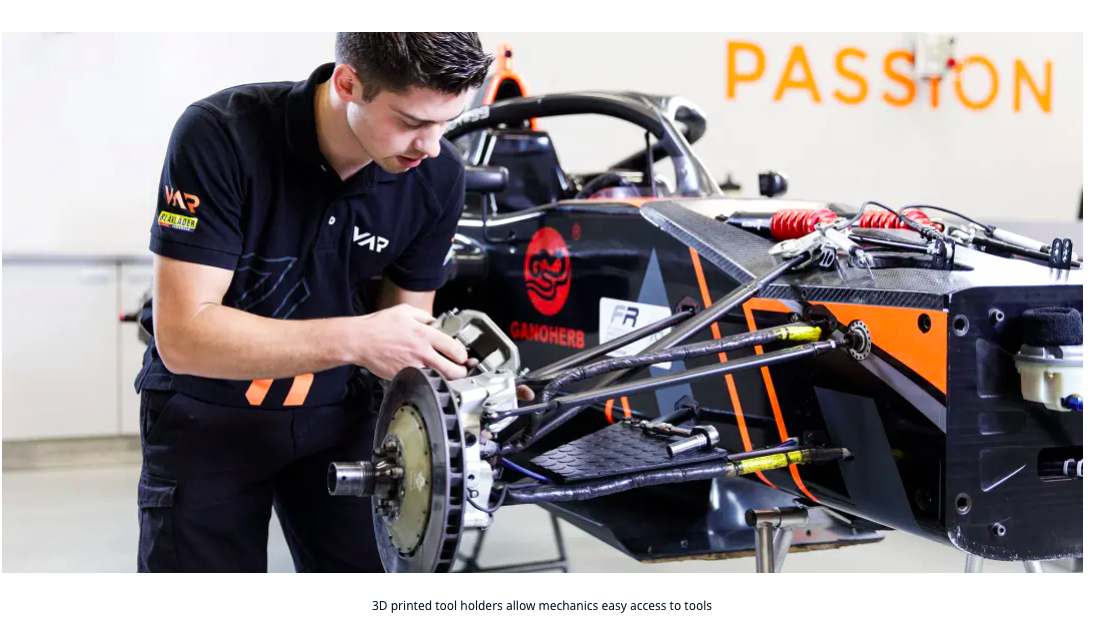 Van Amersfoort Racing: fabricare aditivata cand fiecare secunda conteaza