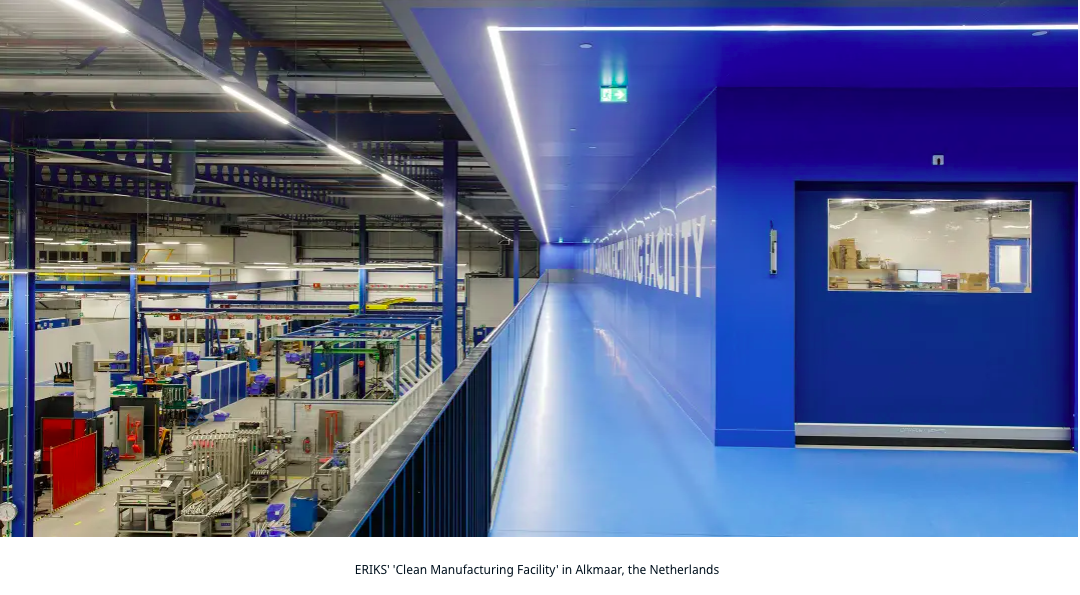 ERIKS: flux de lucru curat, certificat și controlat cu fabricarea 3D