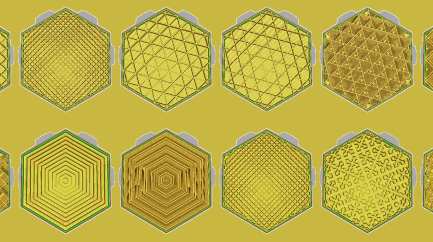 Totul despre modelul de umplere (infill) pentru printarea 3D 