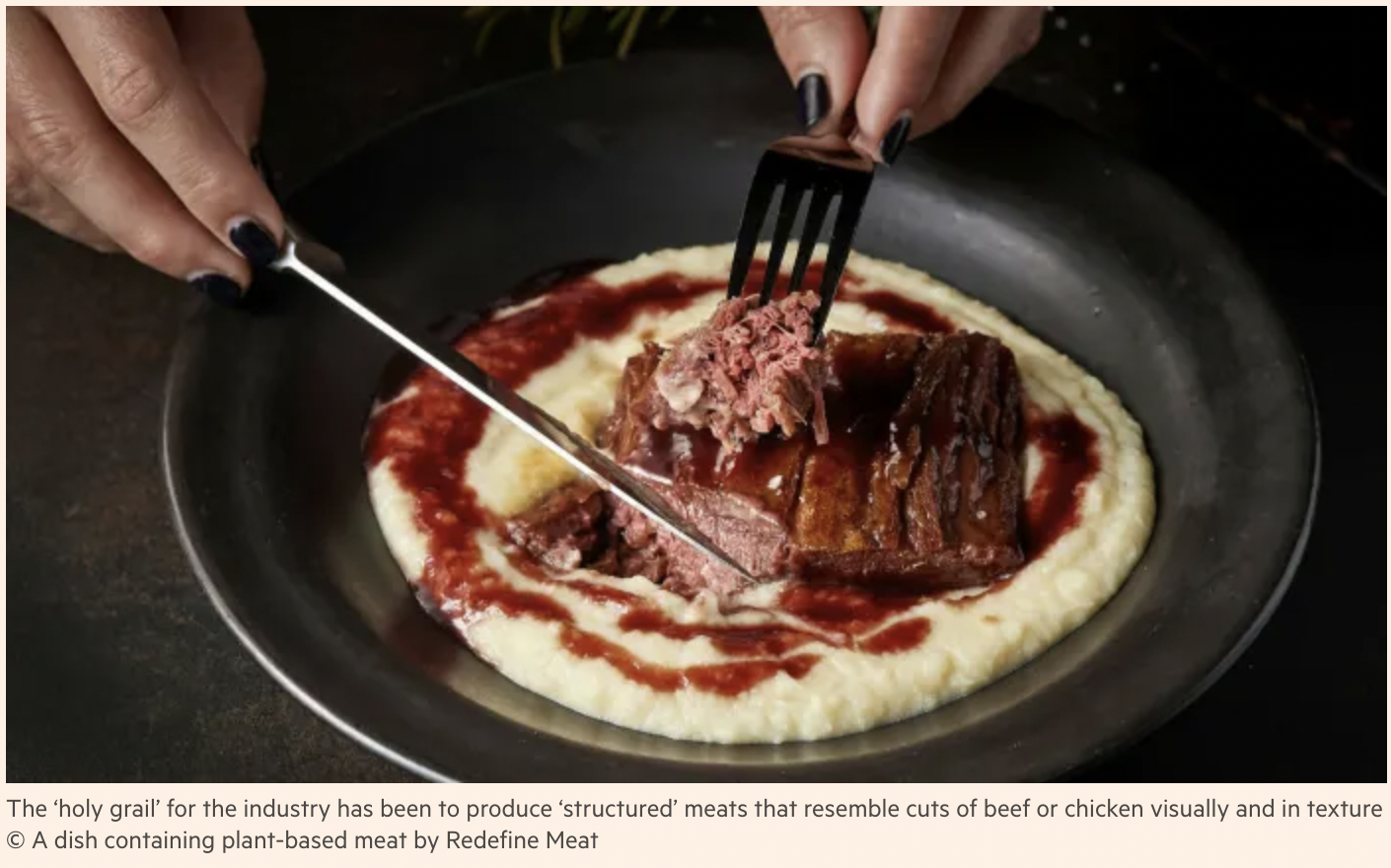 Redefine Meat, un startup israelian, susține că deține secretul cărnii “vegane”: plantele și printarea 3d