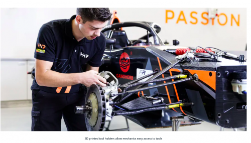 Van Amersfoort Racing: fabricare aditivata cand fiecare secunda conteaza