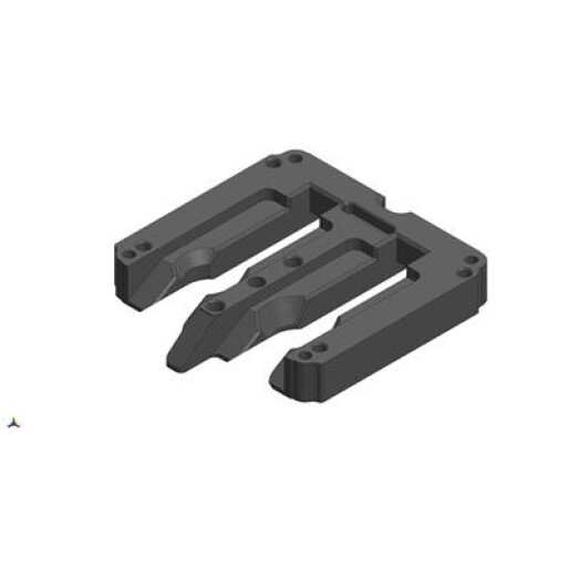 Ultimaker 3 Bottom Plate