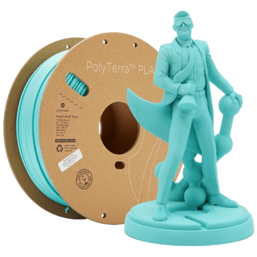 Filament Polymaker PolyTerra PLA 1.75mm 1000g Arctic Teal