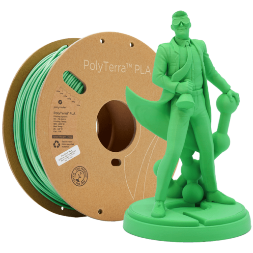 Filament Polymaker PolyTerra PLA 1.75mm 1000g Forrest Green
