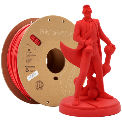 Filament Polymaker PolyTerra PLA 2.85mm 1000g Lava Red