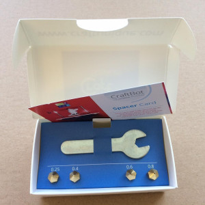Craftbot N1 Brass Nozzle Kit